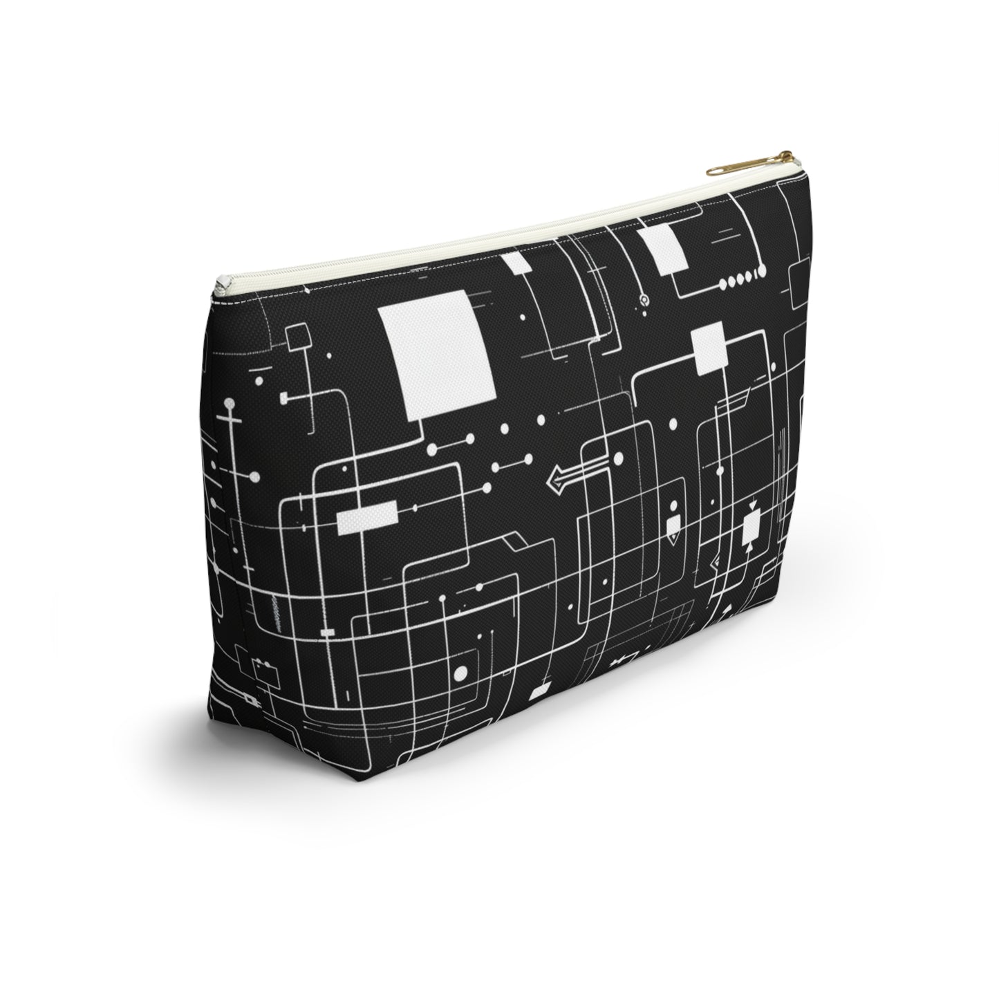 Electric Circuit Accessory Pouch w T-bottom