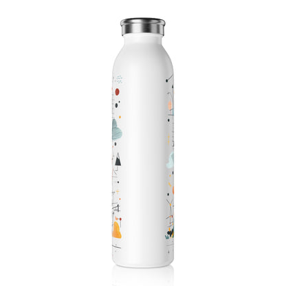 Quest for Knowledge - Slim Water Bottle