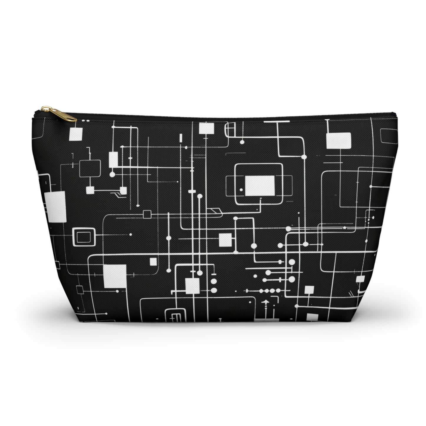 Electric Circuit Accessory Pouch w T-bottom