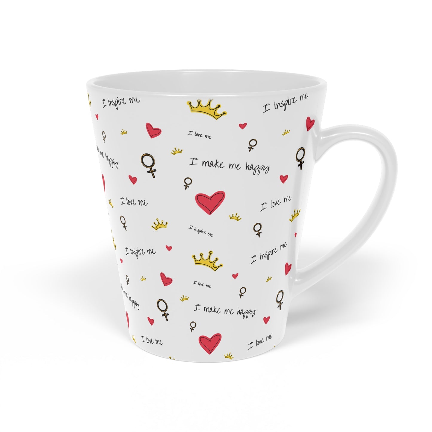 I make me happy - Latte Mug, 12oz