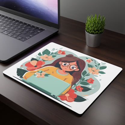 Code & Bloom - Rectangular Mouse Pad