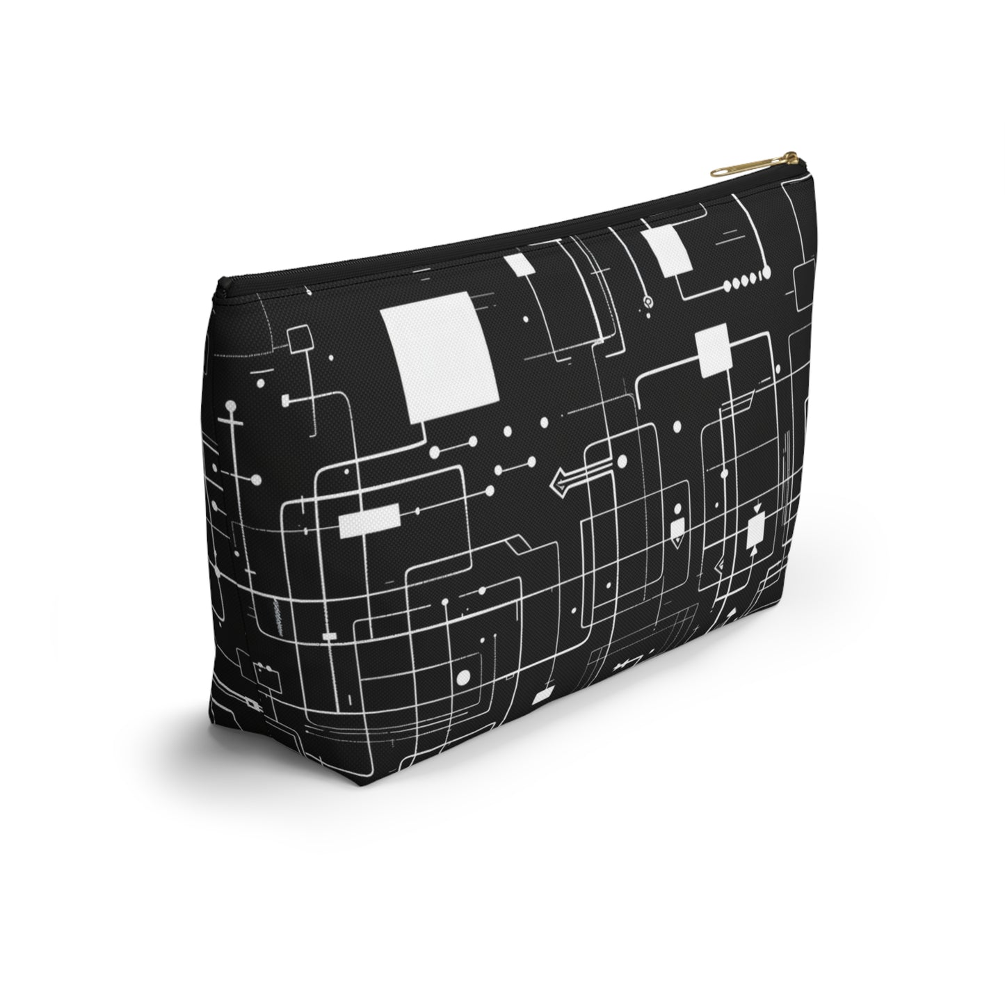 Electric Circuit Accessory Pouch w T-bottom