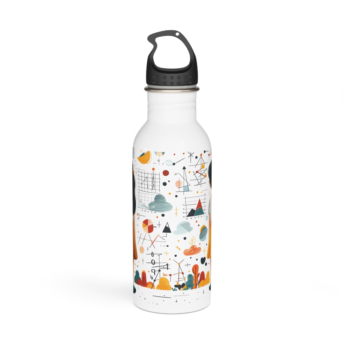 Quest for Knowledge  - Stainless Steel Water Bottle