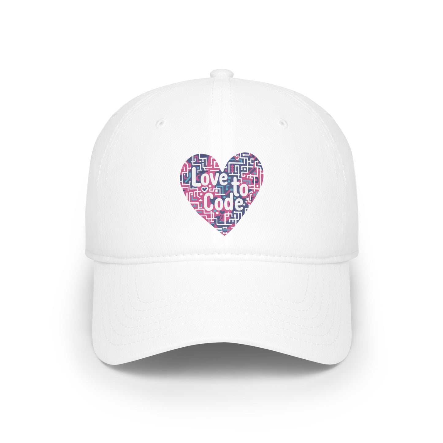 Love to Code - Low Profile Baseball Cap