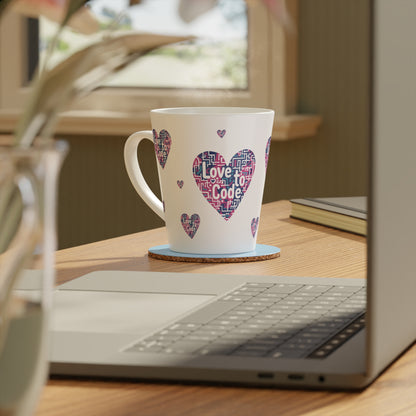 Love to Code - Latte Mug, 12oz