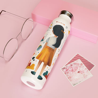 Quest for Knowledge - Slim Water Bottle